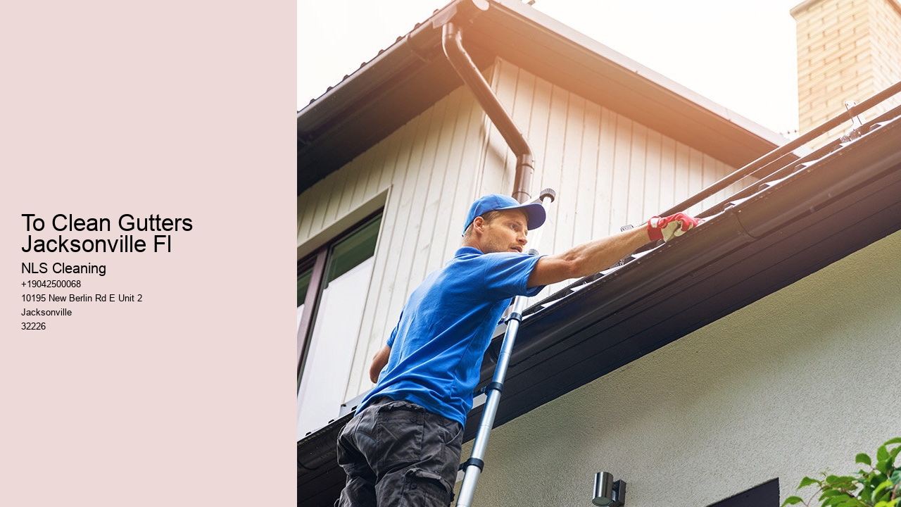 To Clean Gutters Jacksonville Fl